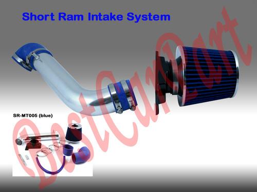 Bcp blue 99-03 mitsubishi galant 2.4 l4/3.0 v6 air intake induction kit + filter