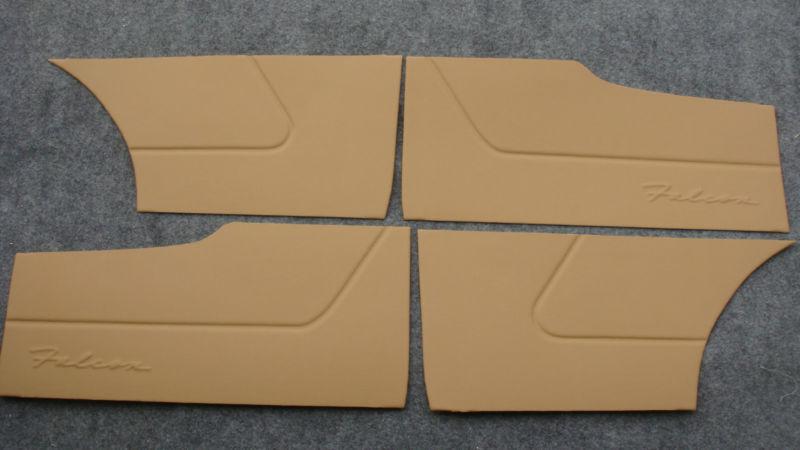 Custom door panels 1960-1963 ford falcon 4-door tan
