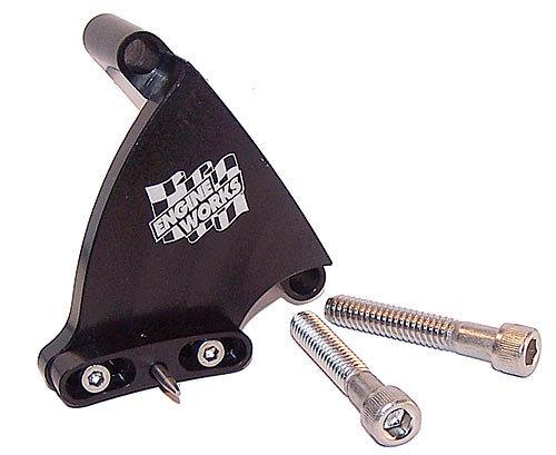 Engine works 100359 sbc timing tab pointer billet aluminum  7" ati damper black