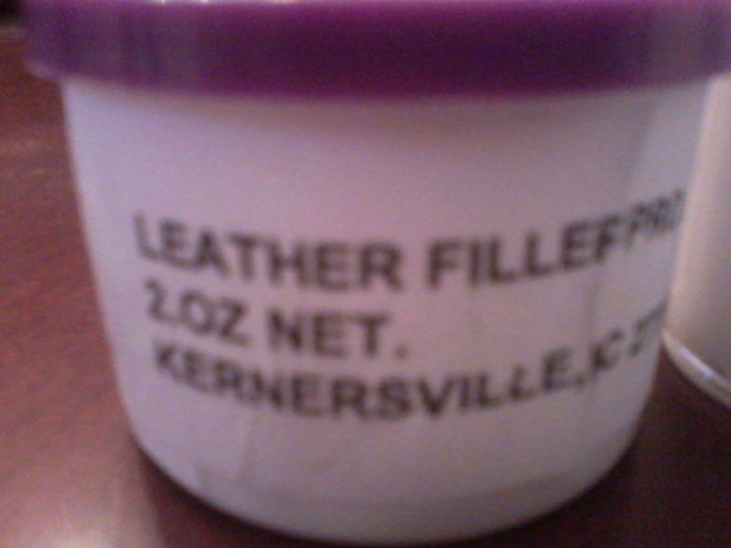 Leather & Vinyl Repair Professional Filler Compound 3.oz FREE SHIPPING!, US $15.00, image 5