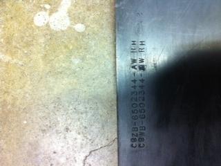 1968 Ford Mustang / Shelby Standard Black Kick Panels, almost NOS., US $275.00, image 4