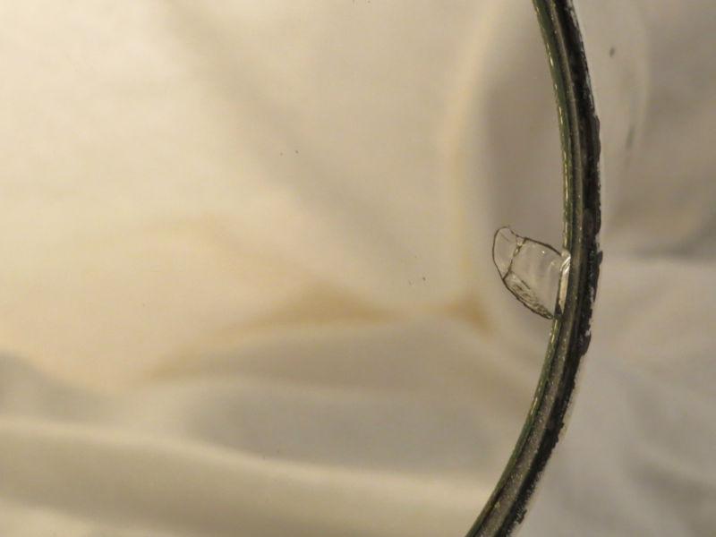 Vintage 50s White Metal Bullet Style Classic Car Auto Side Mirror, US $19.99, image 4