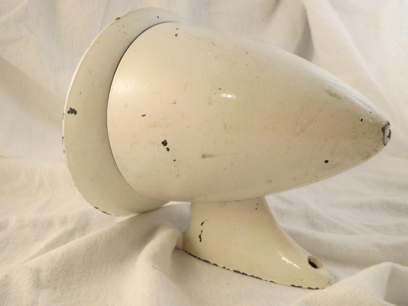 Vintage 50s White Metal Bullet Style Classic Car Auto Side Mirror, US $19.99, image 6