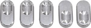 Steeda 555-1101 billet window switch button set 1994-2004 ford mustang coupe
