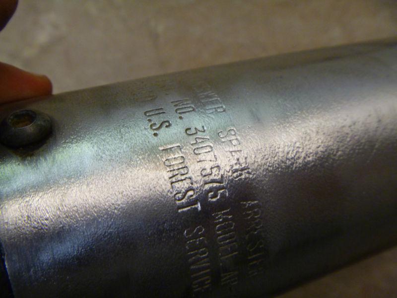 Sell Suzuki RM125 RM 125 Used Original Exhaust Muffler 1990 in Salem