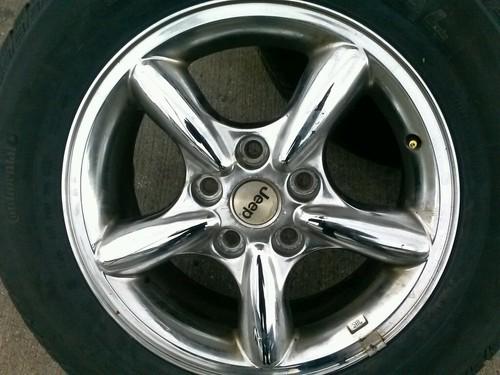 4 tires and Rims grand Jeep cherokee 2004, great condition!, US $420.00, image 2