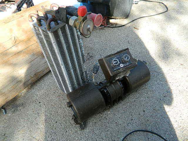 Dodge chrysler  mopar  under dash ac air cond blower and evp compact air 