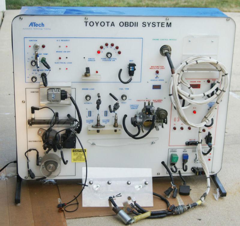 Toyota obdii system atech classroom trainer