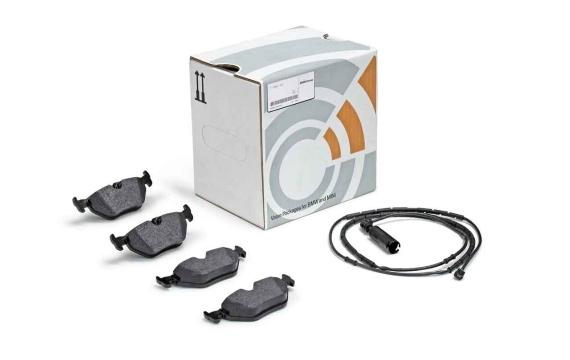 Bmw oem factory e46 330i  value line rear brake pads sensor kit 34212157576
