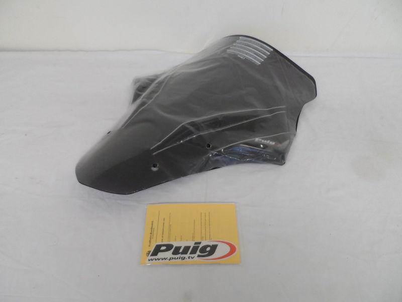 Kawasaki nina 650r 2012-2013 puig dark smoke racing motorcycle windscreen 5998f