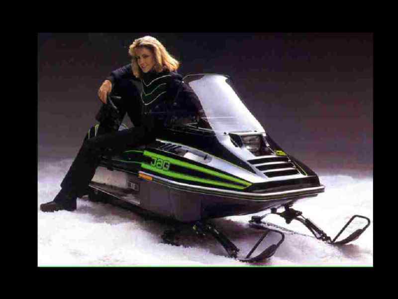 Arctic cat jag & superjag service & parts manuals for 1987 87 snowmobiles -210pg