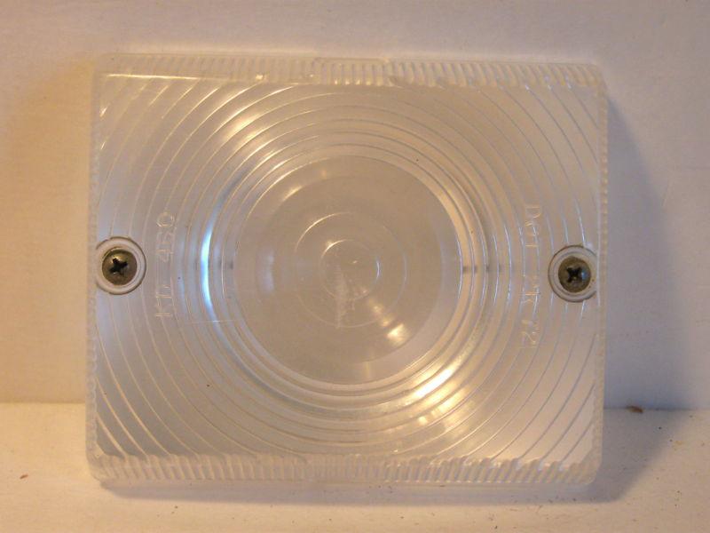 Barth kd 460 white backup lens 1975 holiday rambler sportsman