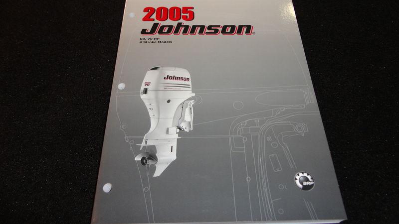2005 johnson service manual 60,70  4-stroke #5005996 outboard boat motor repair