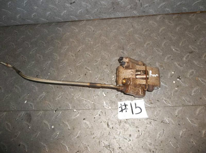 #15 2002 polaris sportsman 500 rear brake caliper *