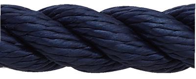 New england ropes inc 60532000025 dockline 5/8 x 25 nylon navy