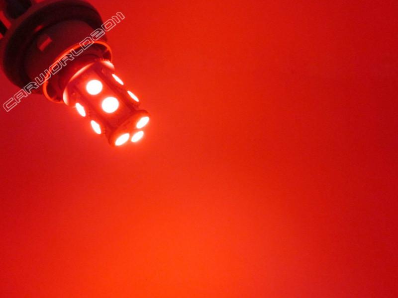 2x RED LED BRAKE LIGHT BULB BA15D 1157 2057 7225 7528 FOR STOP TAIL LIGHT 57-13R, US $9.95, image 5