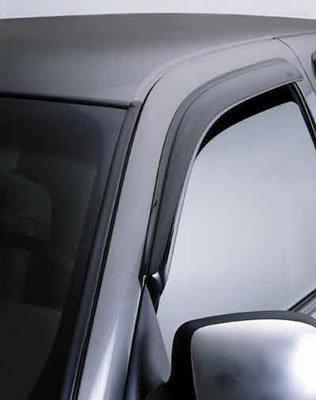 Auto ventshade window ventvisor deflectors front pair acrylic smoke 92438