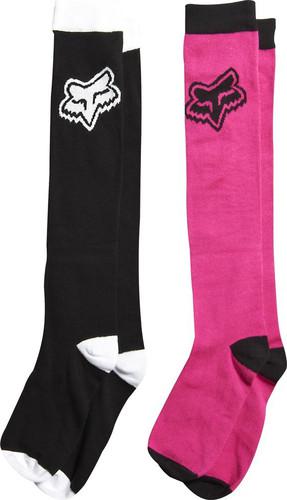 Fox racing womens burnout knee socks 2013 pair