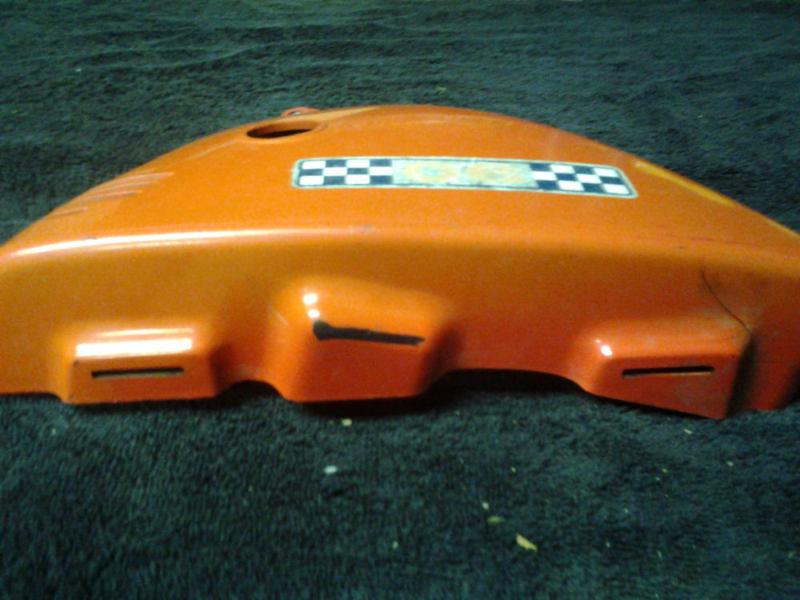 1970 Suzuki tc90 Blazer side panel oil cover, US $70.00, image 3