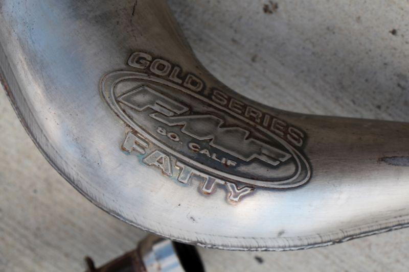 Sell BANSHEE exhaust FMF Gold Series FATTY CHROME pipes & SPARK