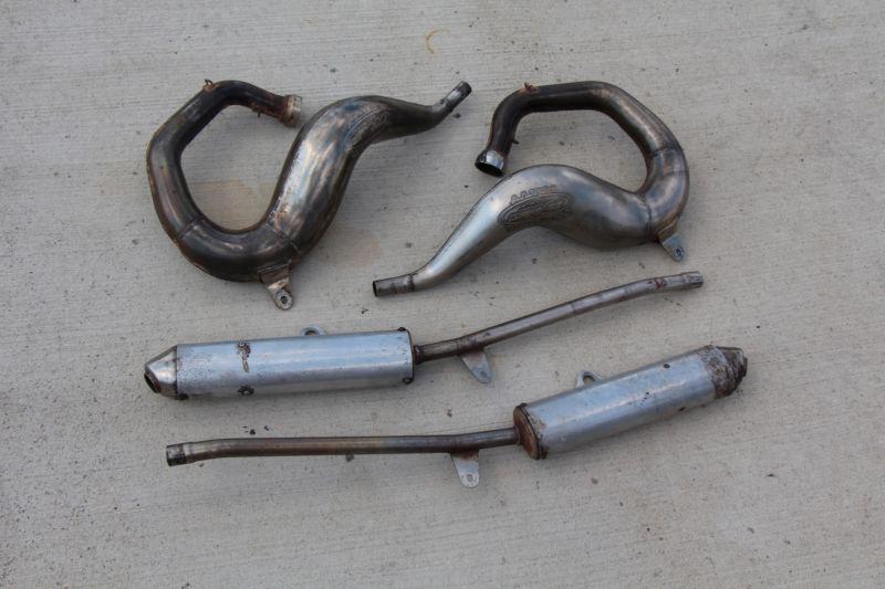Sell BANSHEE exhaust FMF Gold Series FATTY CHROME pipes & SPARK