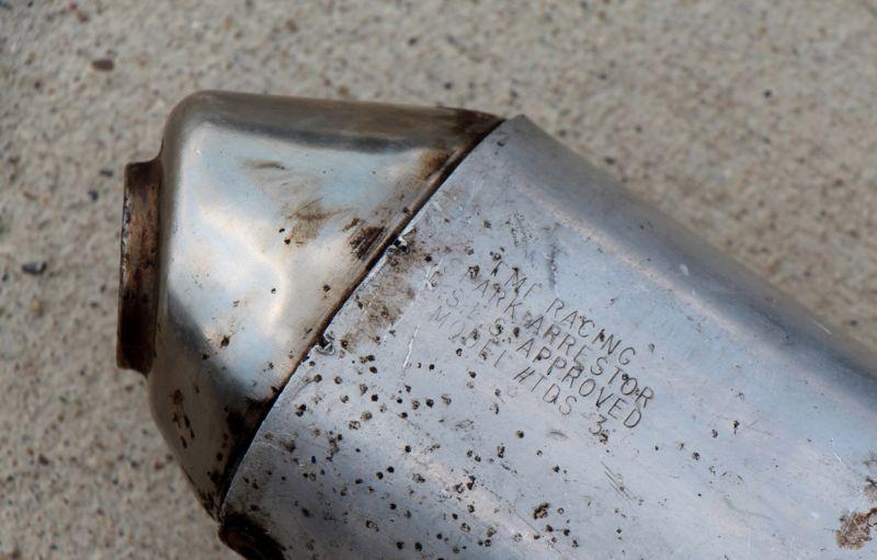 Sell BANSHEE exhaust FMF Gold Series FATTY CHROME pipes & SPARK