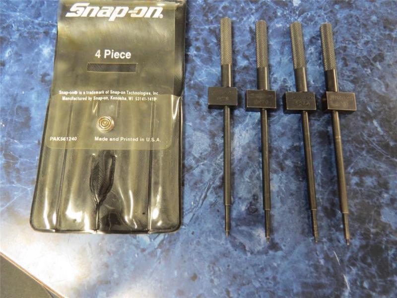 Snap-on 4 set, diesel injector height gauge with storage pouch (mint)