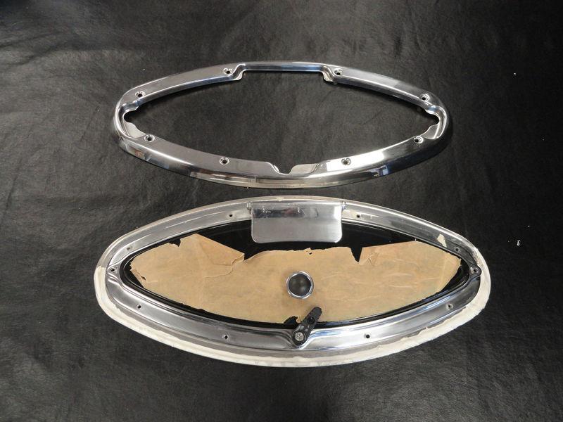 BOMAR STAINLESS STEEL PORT WINDOW TINTED 18