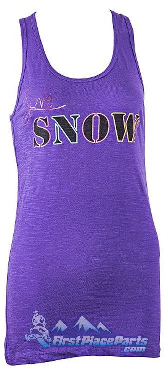 Divas love snow tank top ~ 2014 model ~ size sm - xl ~ 100% cotton