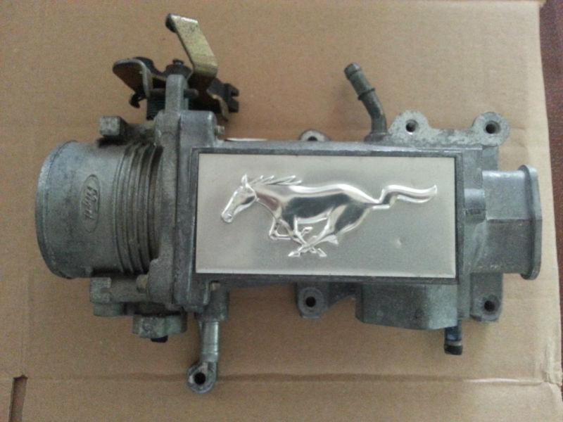Ford oem 4.6 mustang gt sohc upper plenum and throttle body 1996 - 2004