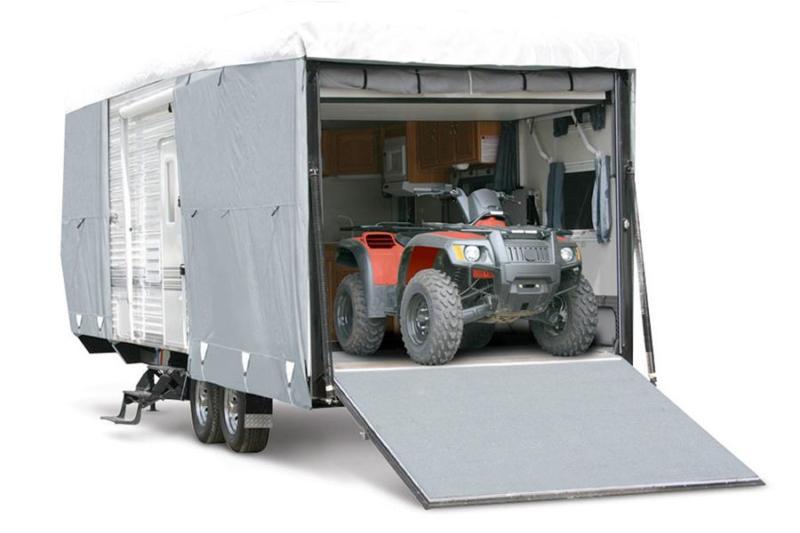 Vortex deluxe weatherproof 32 33 34 35 36  ft toy hauler camper cover