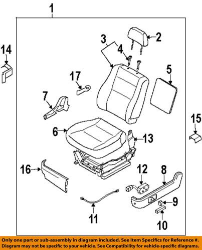 Kia oem 881993e200 front seat-seat switch