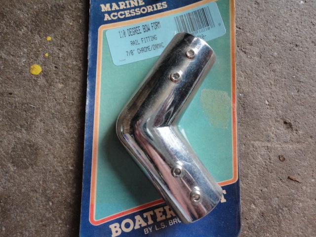 L.s. brown - bow form rail fitting - 110 degree - 12210