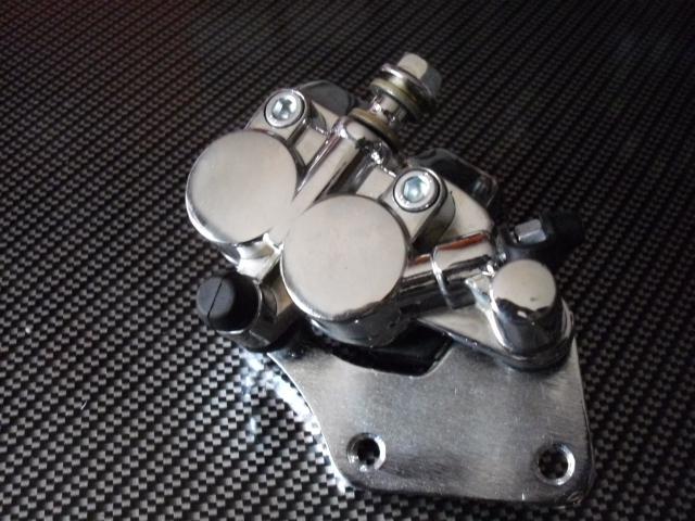 Scooter 150cc 125cc gy6 chrome rear brake caliper pads