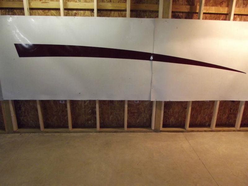 2 new boat rv car trailer graphic decal 138 1/2 x 8