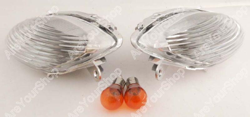 Clear turn signals for 1999-2007 suzuki gsxr 1300 hayabusa