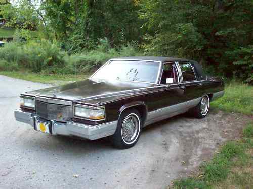 1990-1991-1992 cadillac brougham rear trunk chrome