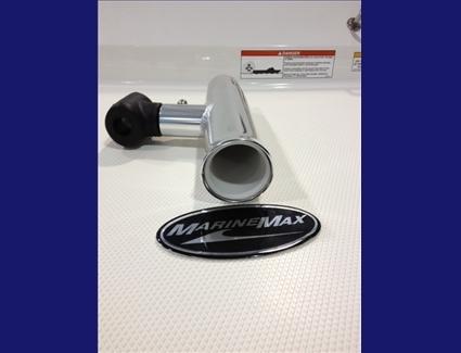 Rail mount rod holder