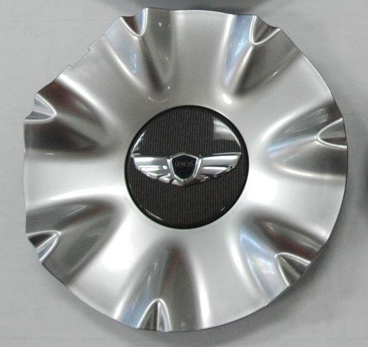 Hyundai genesis sedan mobis center cap wheel cover silver 18" wheel rim 1 single