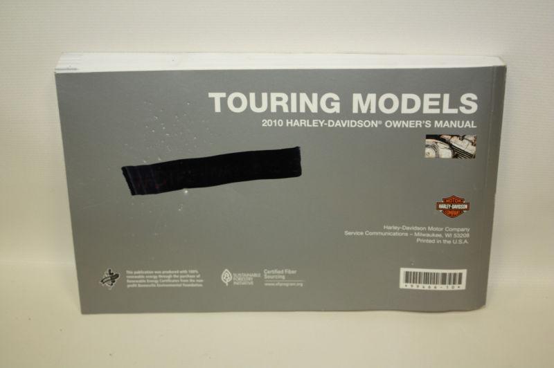 2010 Touring Models Harley-Davidson Manual, US $26.99, image 2