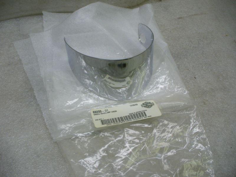 Harley vrsca headlamp visor,#69200-01.