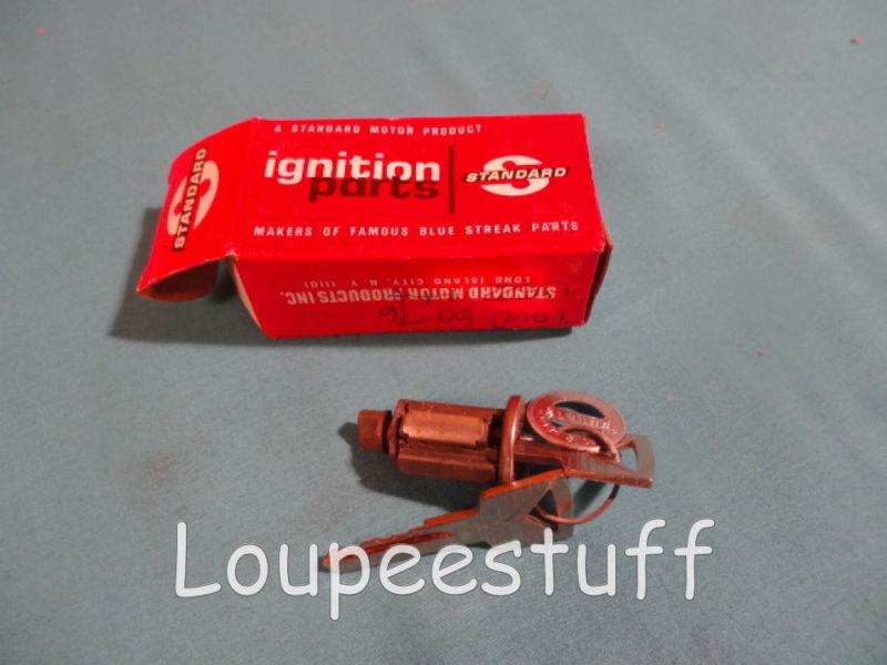 Standard lock cylinder & keys us20l 1960 - 76 ford c5zz-11582a g342