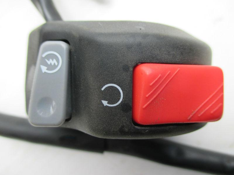 2008-20012 yamaha yzf r6 right side handle bar switch switches start