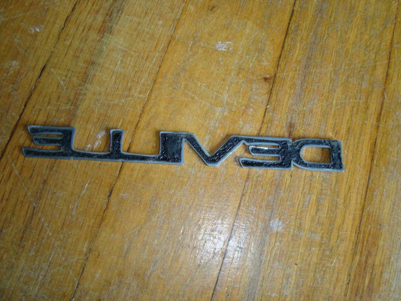 Chrome Black Cadillac DEVILLE Emblem , US $1.00, image 8