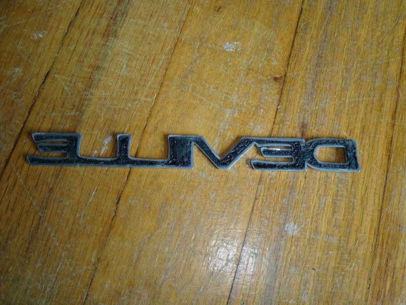 Chrome Black Cadillac DEVILLE Emblem , US $1.00, image 10