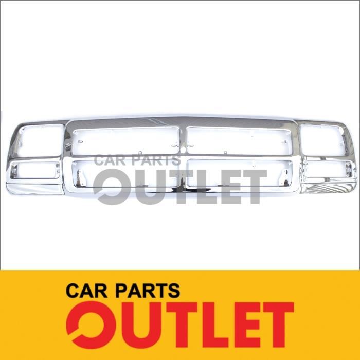 1991 1992 91 92 dodge ram charger d150 grille frame