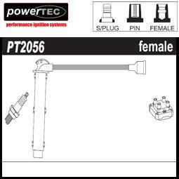Powertec ht ignition leads land rover freelander 1.8 16v (2000-)