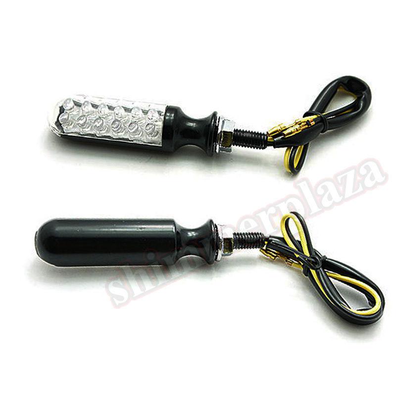 Purchase Black LED Turn Signals Blinker Light For Harley Davidson