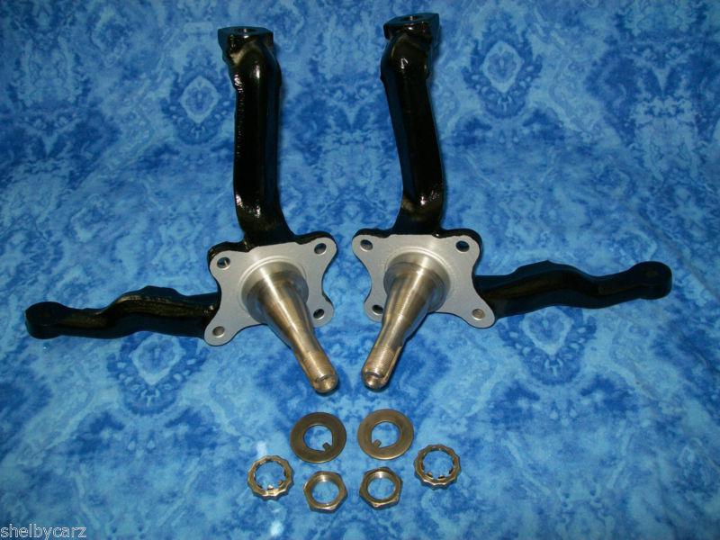 V8 mustang spindles 1967 1968 1969, 1966 fairlane 5 lug conversion w/hardware