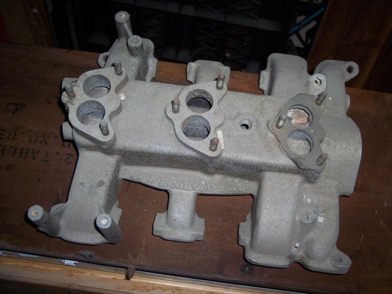 Offy offenhauser 292 312 ford mercury 32 hot rod six pack tri power intake 